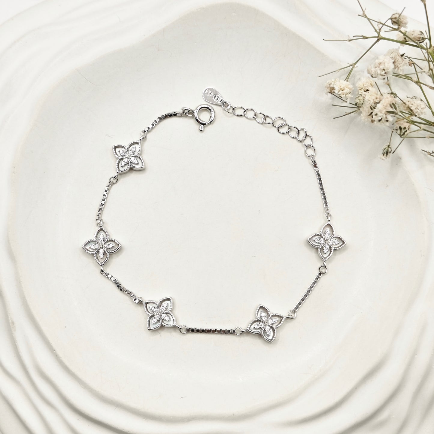 Olivia MOP Bracelet 925 Silver