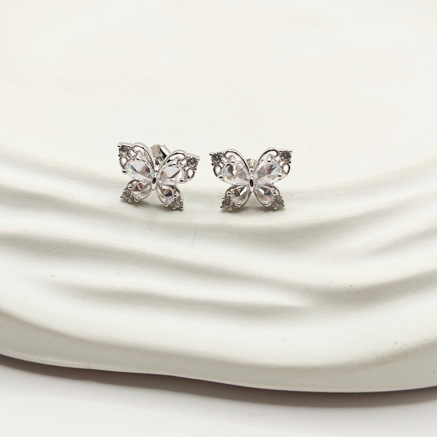 Butterfly Earrings 925 Silver