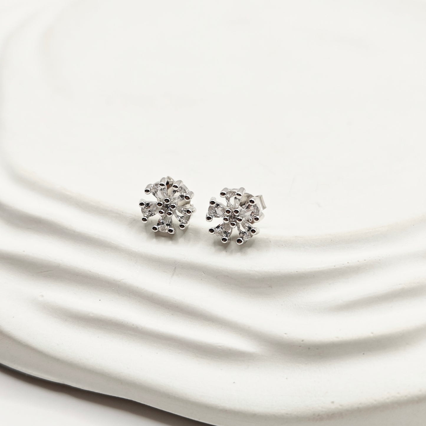 Flora Earrings 925 Silver