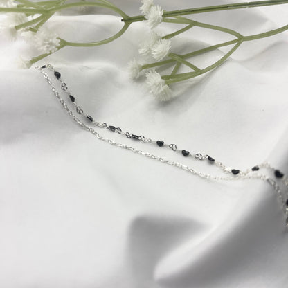 Leigh Layered Bracelet 925 Silver