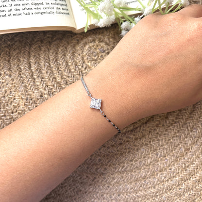 Adele Mangalsutra Bracelet 925 Silver