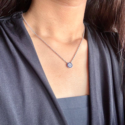 Evil Eye Necklace 925 Silver