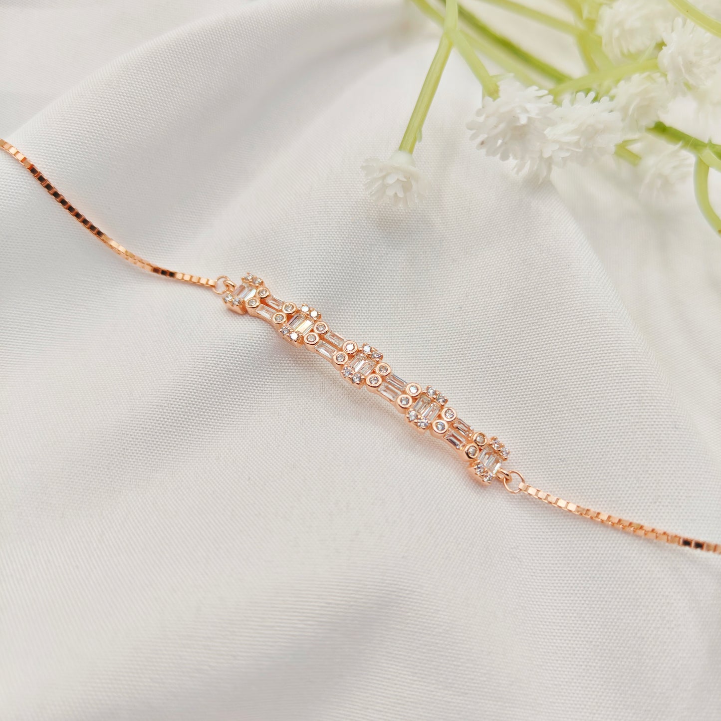 Velve Rosegold Plated Bracelet 925 Silver