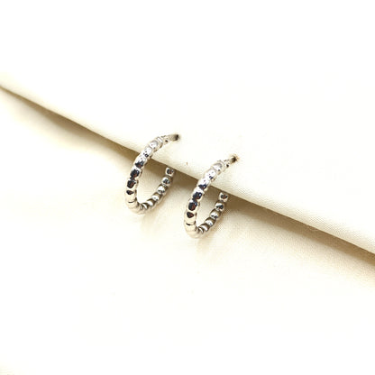 Available Hoop Earrings 925 Silver