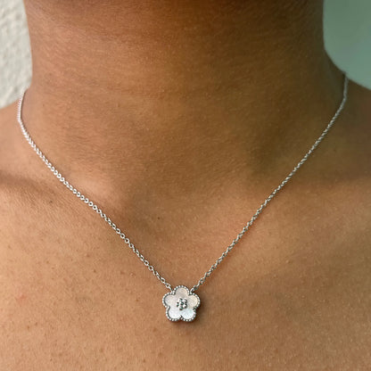 Petal Necklace 925 Silver
