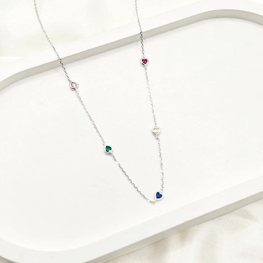 Heart Necklace 925 Silver