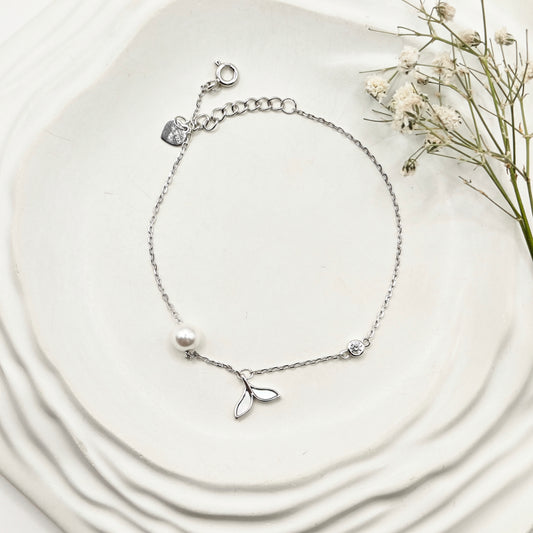 Mermaid Tail Bracelet 925 Silver