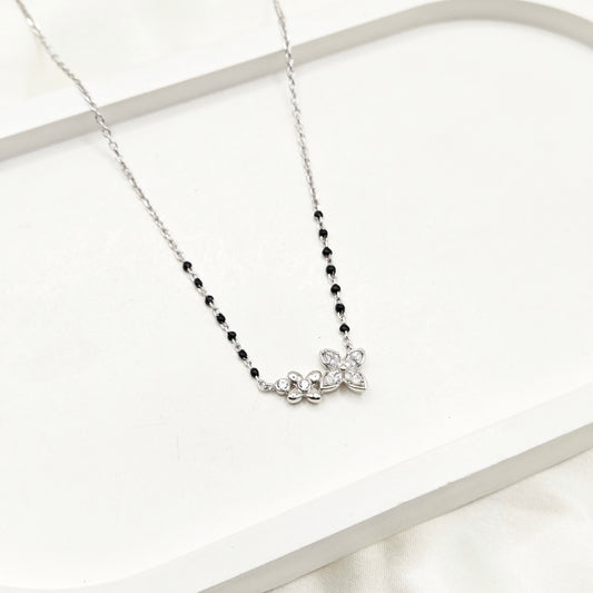 Daisy Mangalsutra Necklace 925 Silver