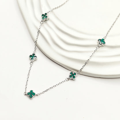 Clover Jewellery Set 925 Silver