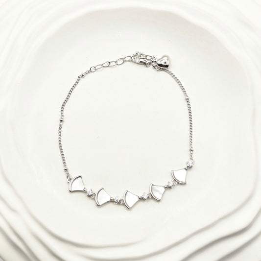 Arc MOP Bracelet 925 Silver