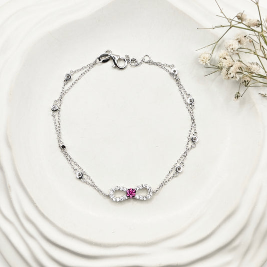 Abigail Layered Bracelet 925 Silver