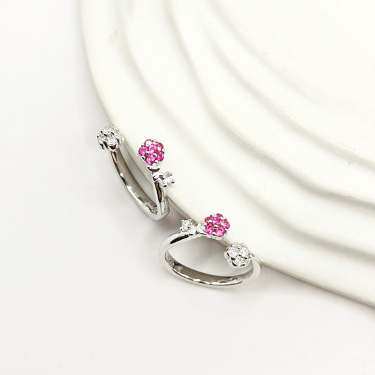 Ruby Toering 925 Silver
