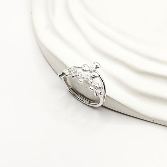 Clover Ring 925 Silver