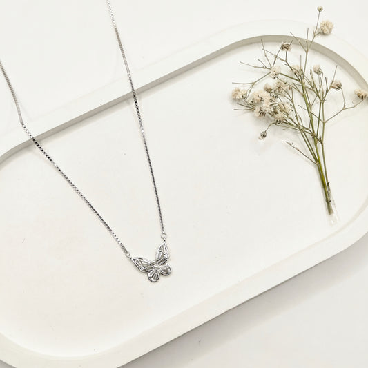 Butterfly Necklace 925 Silver