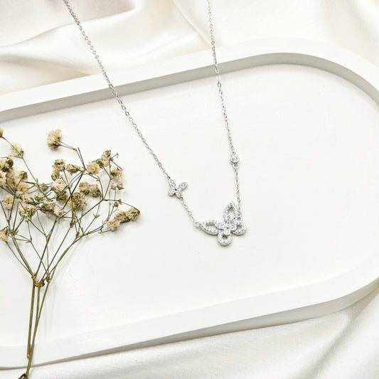 Butterfly Necklace 925 Silver