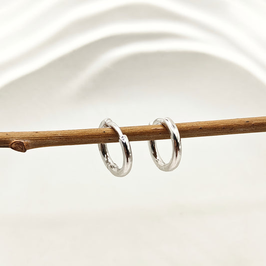 Mini Huggie Earrings 925 Silver