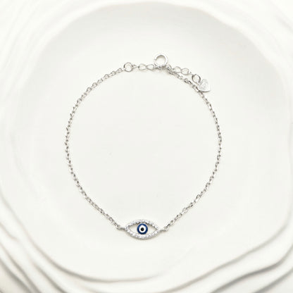 Evil Eye Bracelet 925 Silver