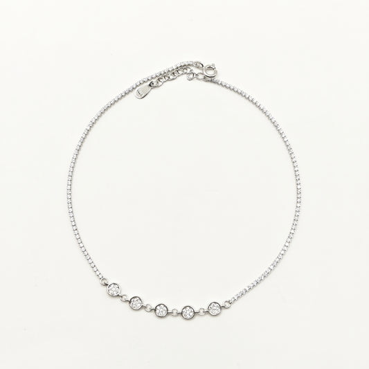 Sierra Anklet 925 Silver