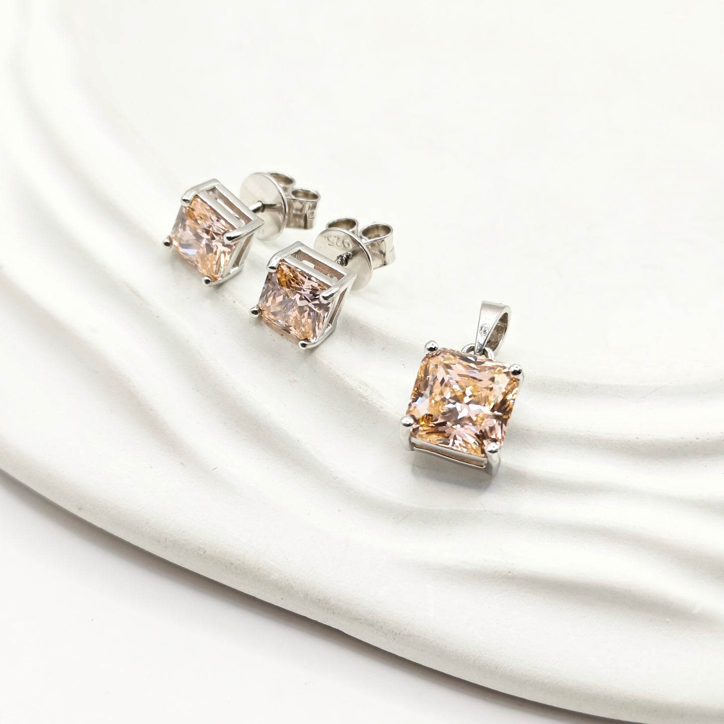 Onyx Jewellery Set 925 Silver