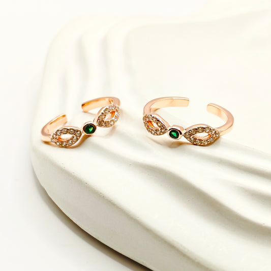 Nora Toering Rosegold Plated 925 Silver