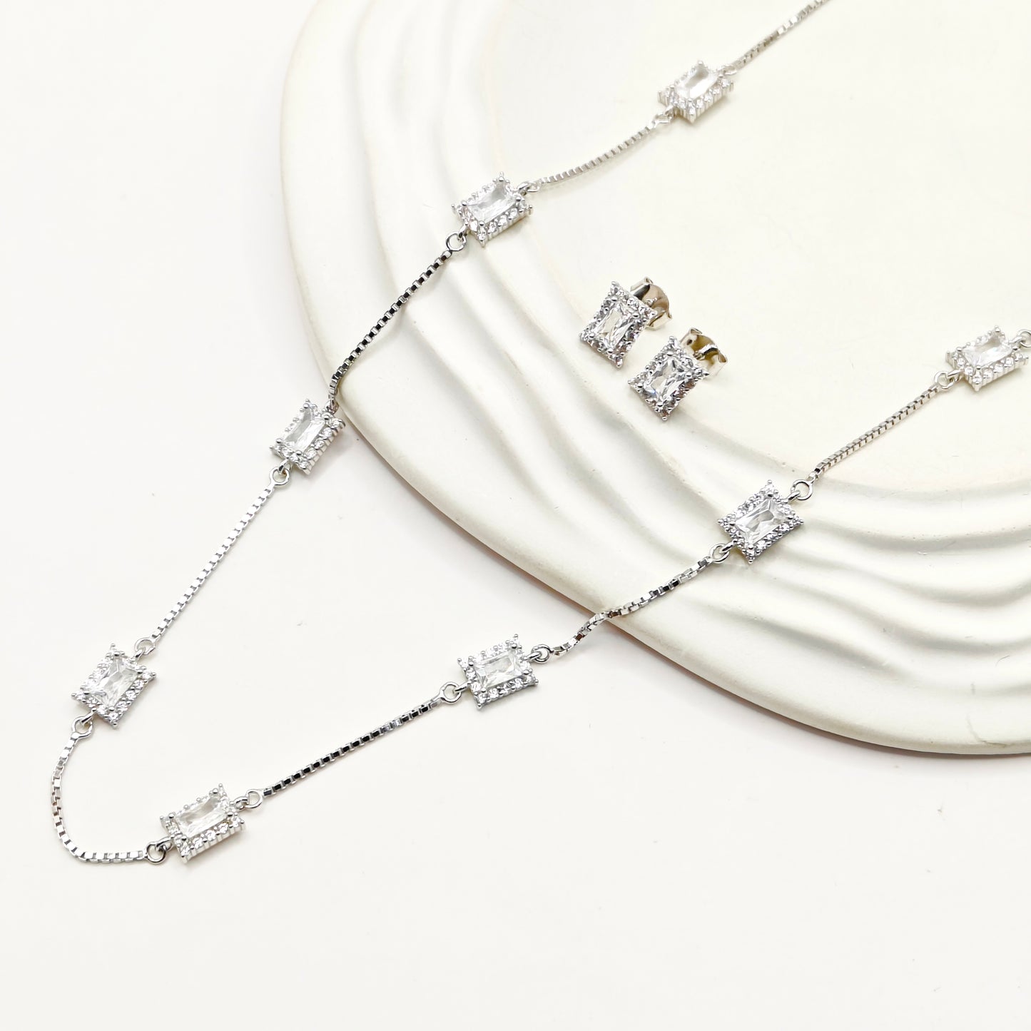 Nayie Jewellery Set 925 Silver