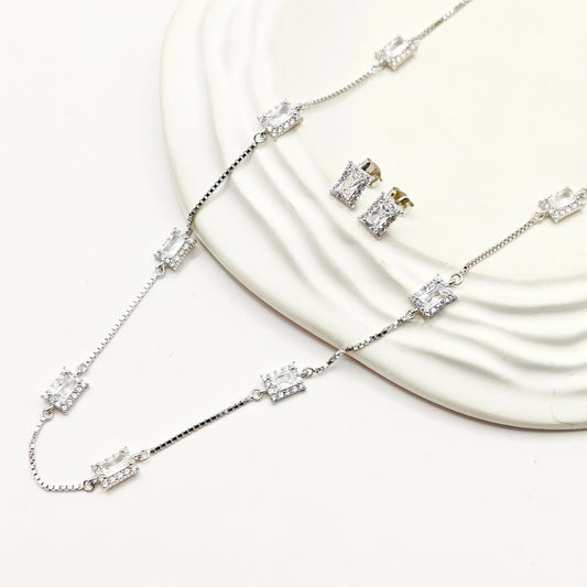Nayie Jewellery Set 925 Silver