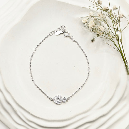 Heart Bracelet 925 Silver