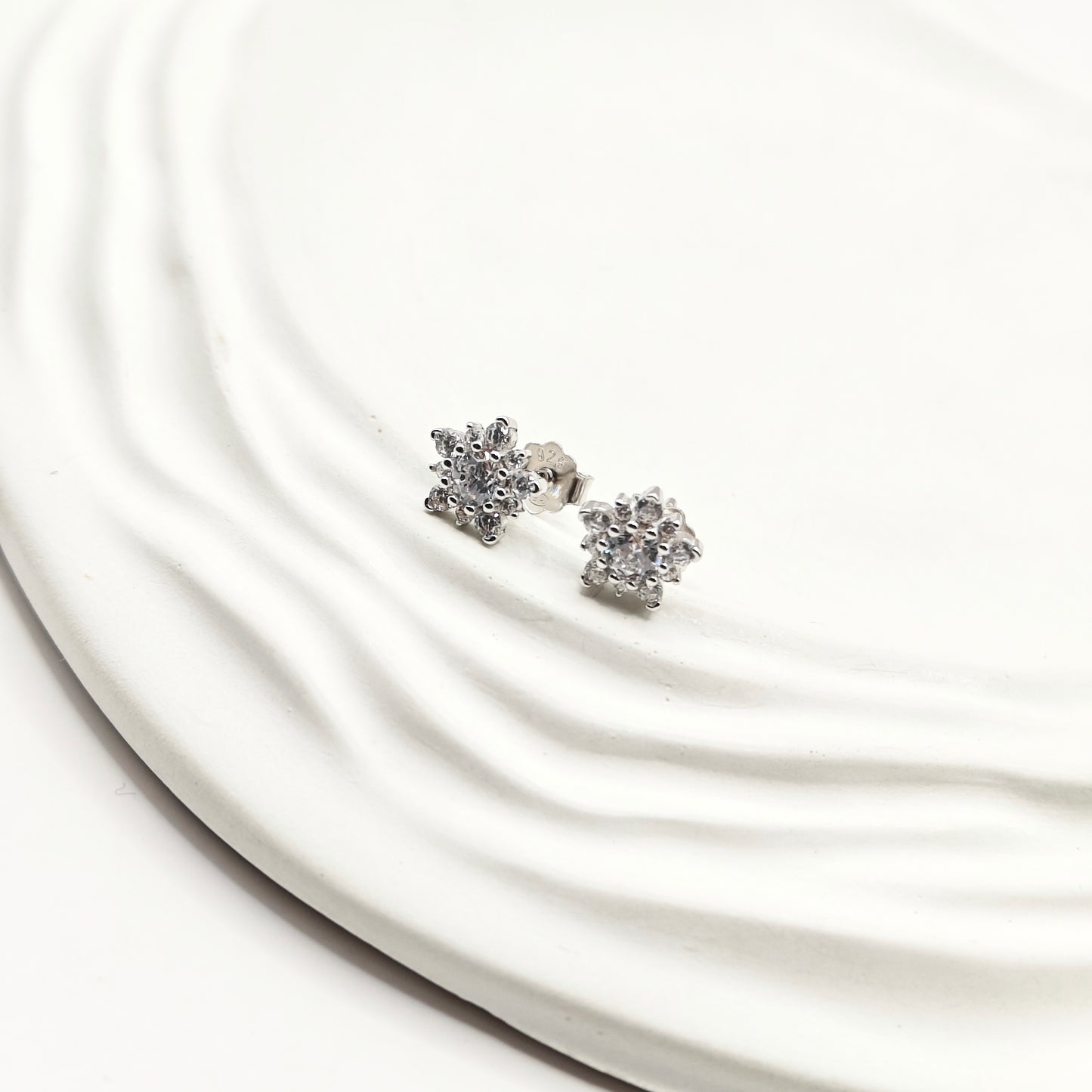 Flower Mangalsutra Jewellery Set 925 Silver