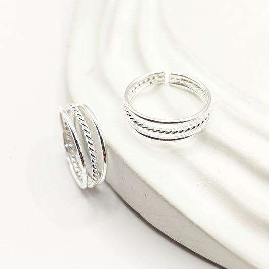 Spiral Toering 925 Silver