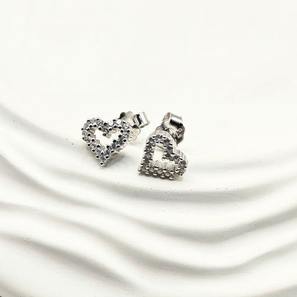 Heart Jewellery Set 925 Silver