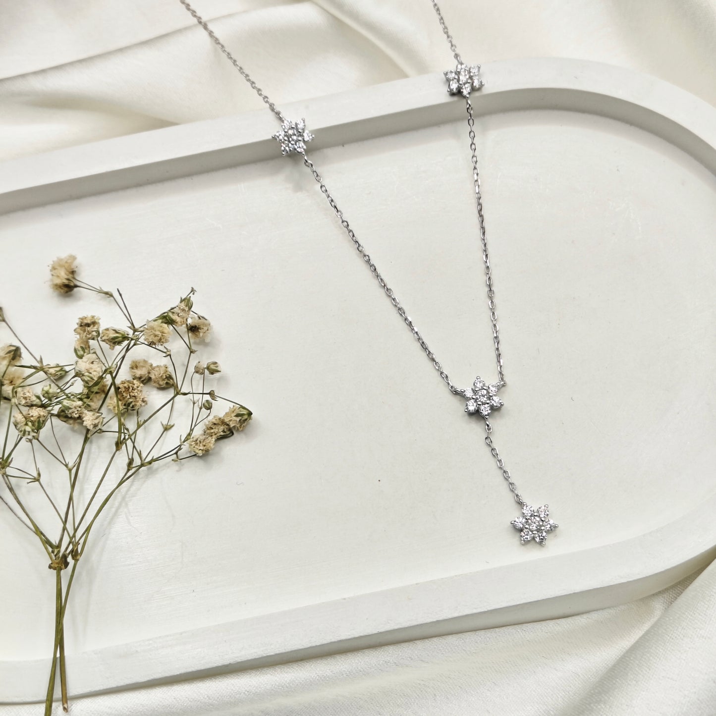 Lilly Necklace 925 Silver
