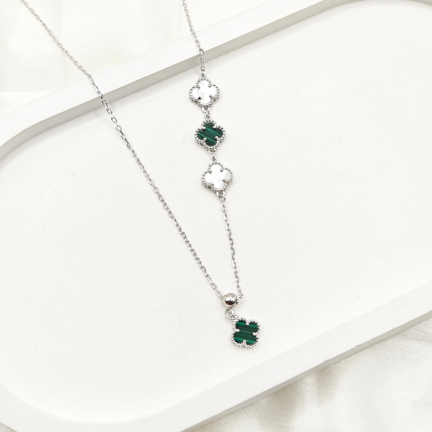 Clover Necklace 925 Silver