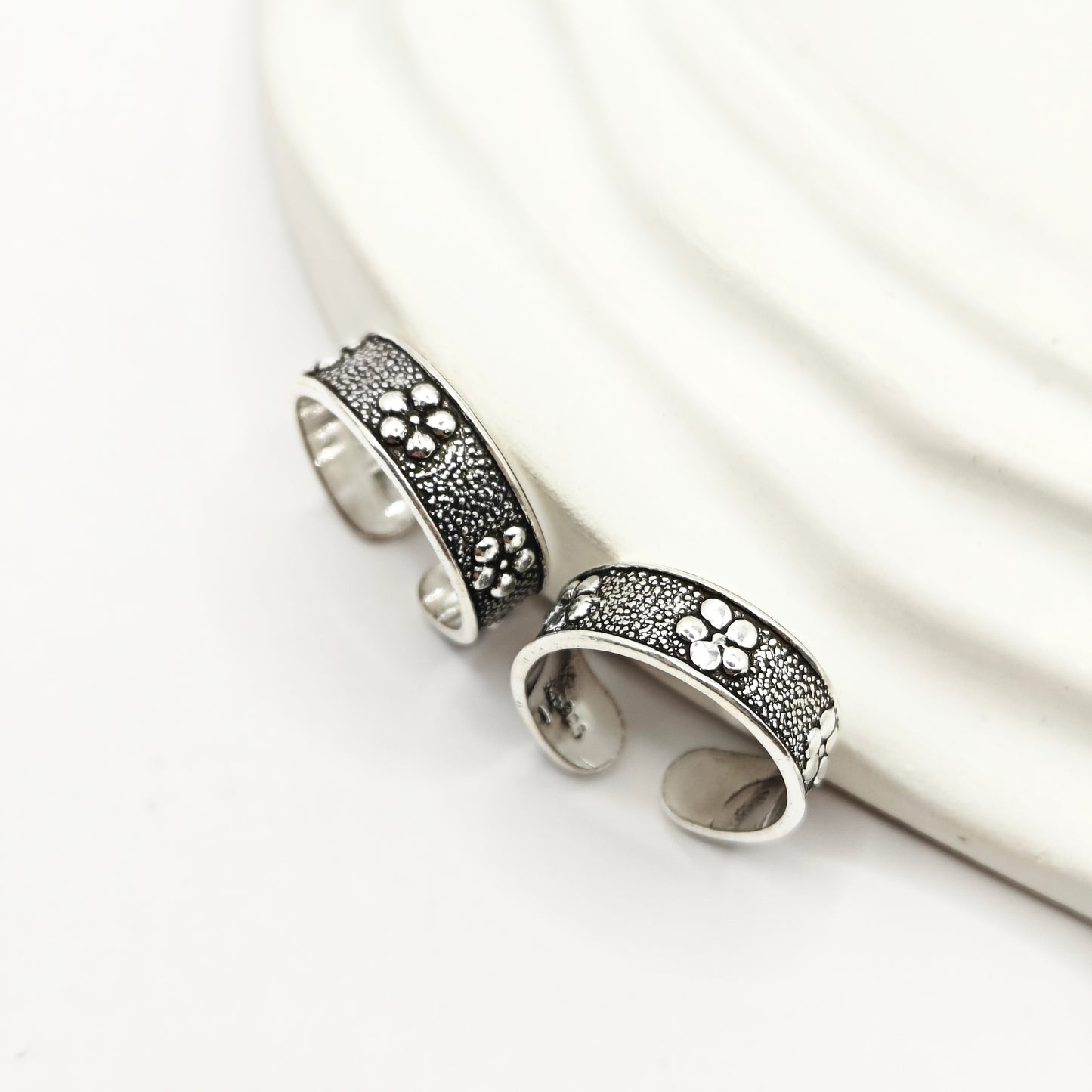 Flower Toering 925 Silver