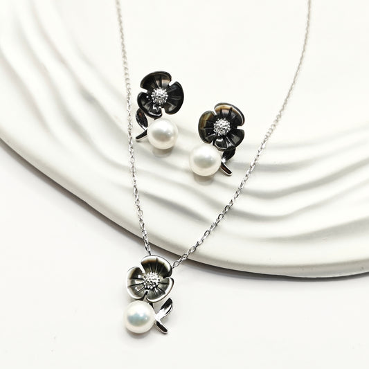 Evelyn Jewellery Set 925 Silver