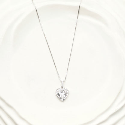 Heart Jewellery Set 925 Silver
