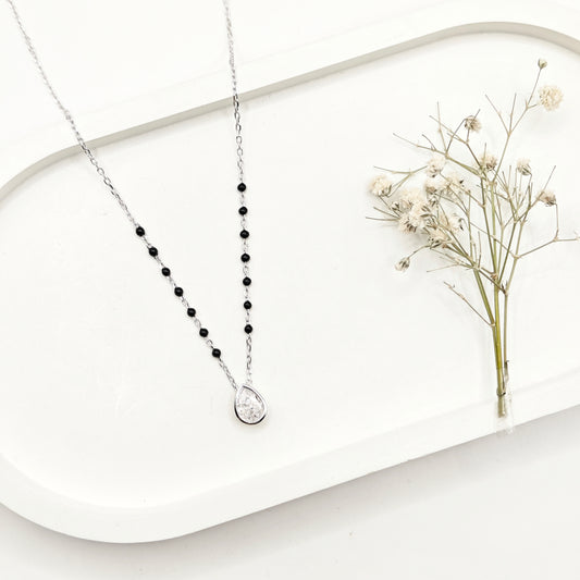Drop Mangalsutra Necklace 925 Silver