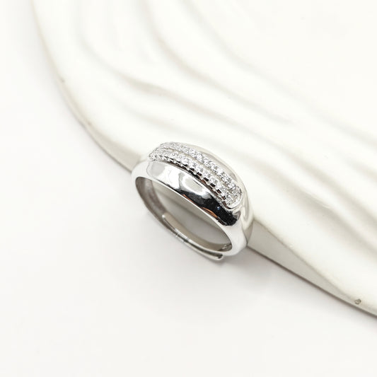 Dome Ring 925 Silver