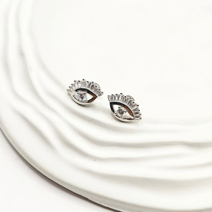 Evil Eye Charm Jewellery Set 925 Silver