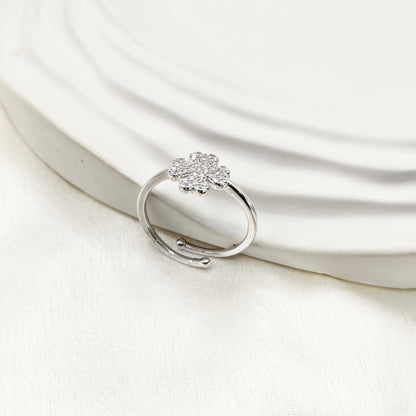 Clover Ring 925 Silver
