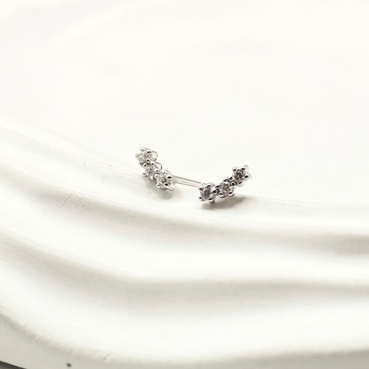 Mini Galaxy  Earrings 925 Silver