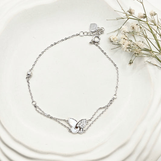 Butterfly Bracelet 925 Silver