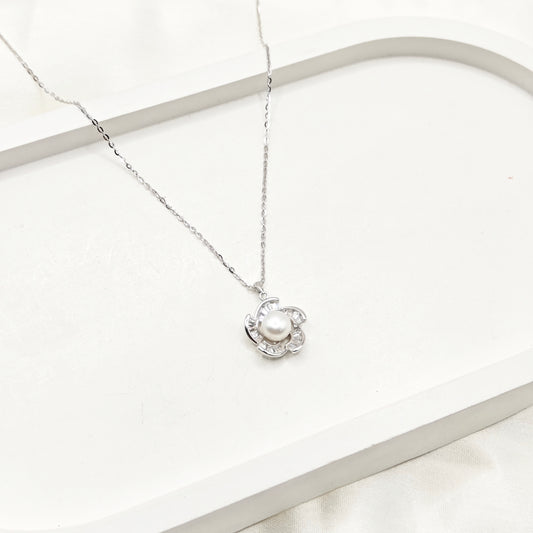 Pearl Necklace 925 Silver