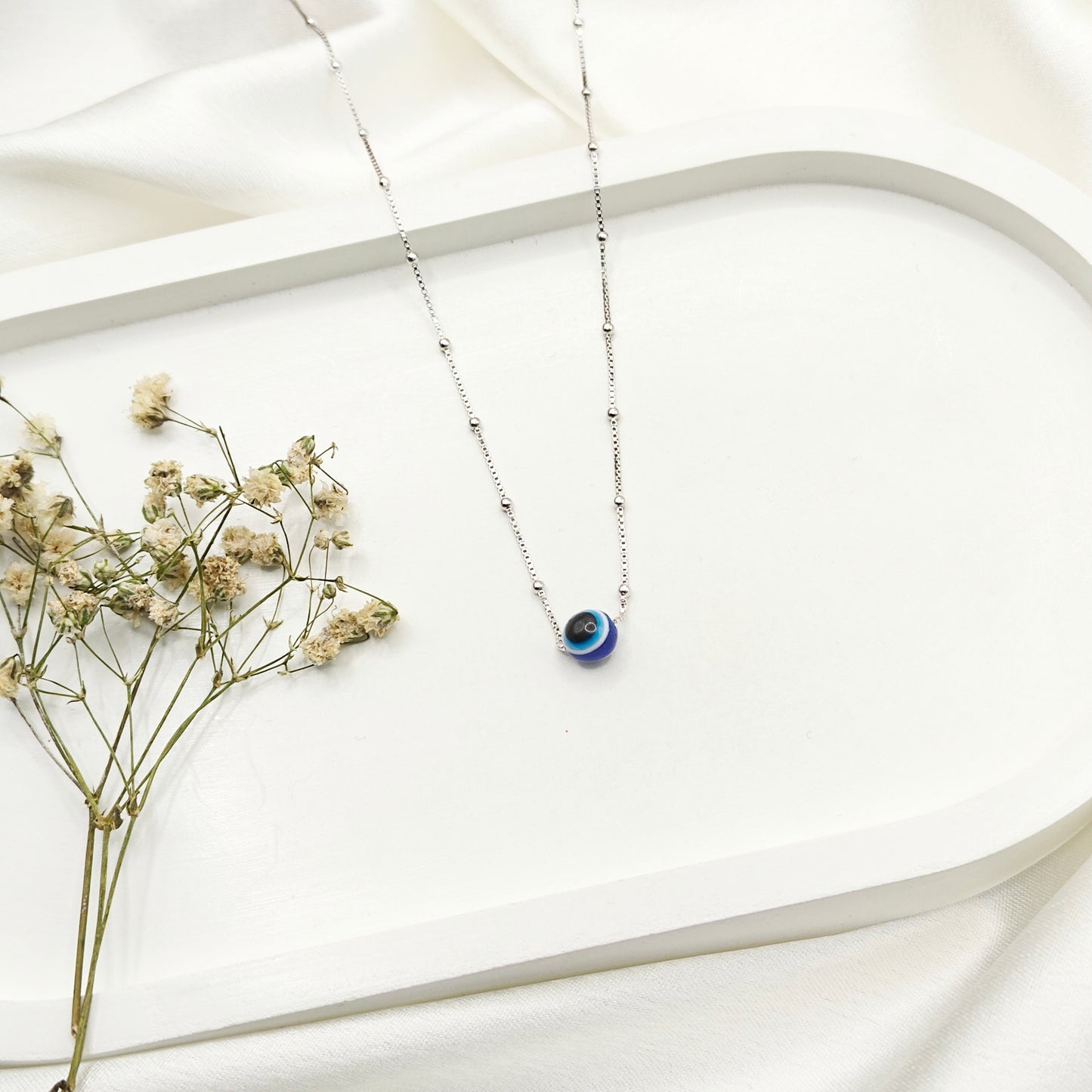 Evil Eye Necklace 925 Silver