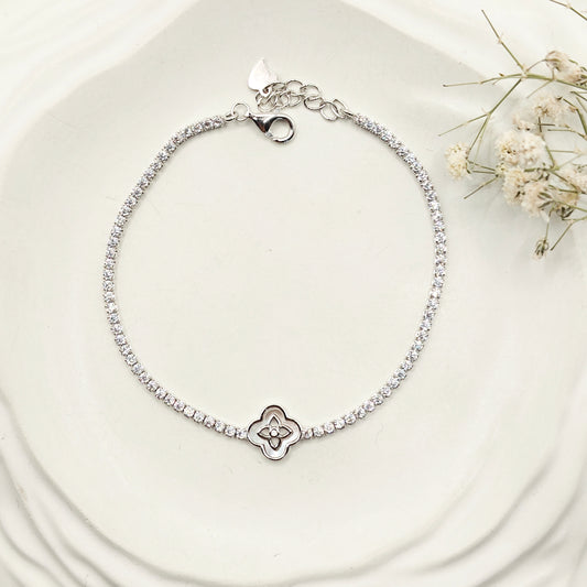 Melia Tennis Bracelet 925 Silver
