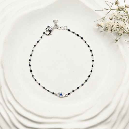 Evil Eye Bracelet 925 Silver