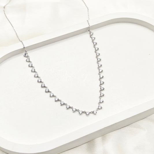 Tennis Necklace 925 Silver