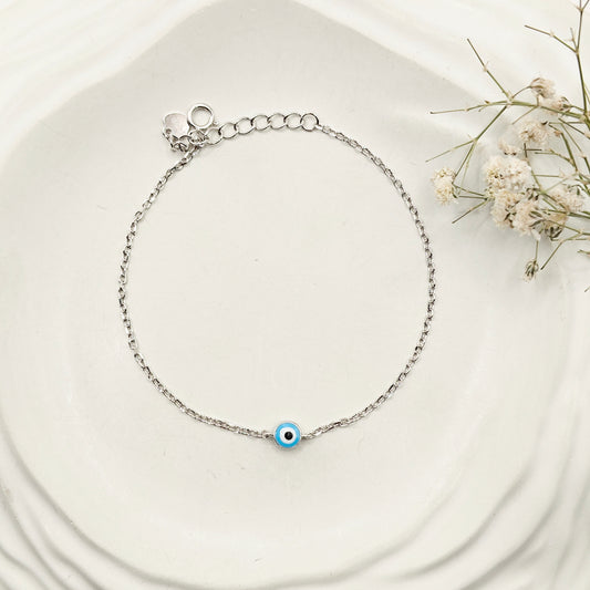 Evil Eye Bracelet 925 Silver
