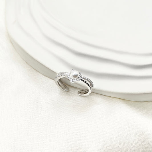 Styli Pearl Ring 925 Silver