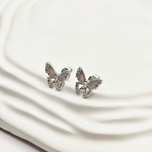 Butterfly Earrings 925 Silver