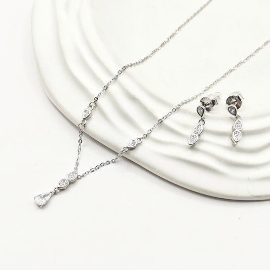 Cove Jewellery Set 925 Silver